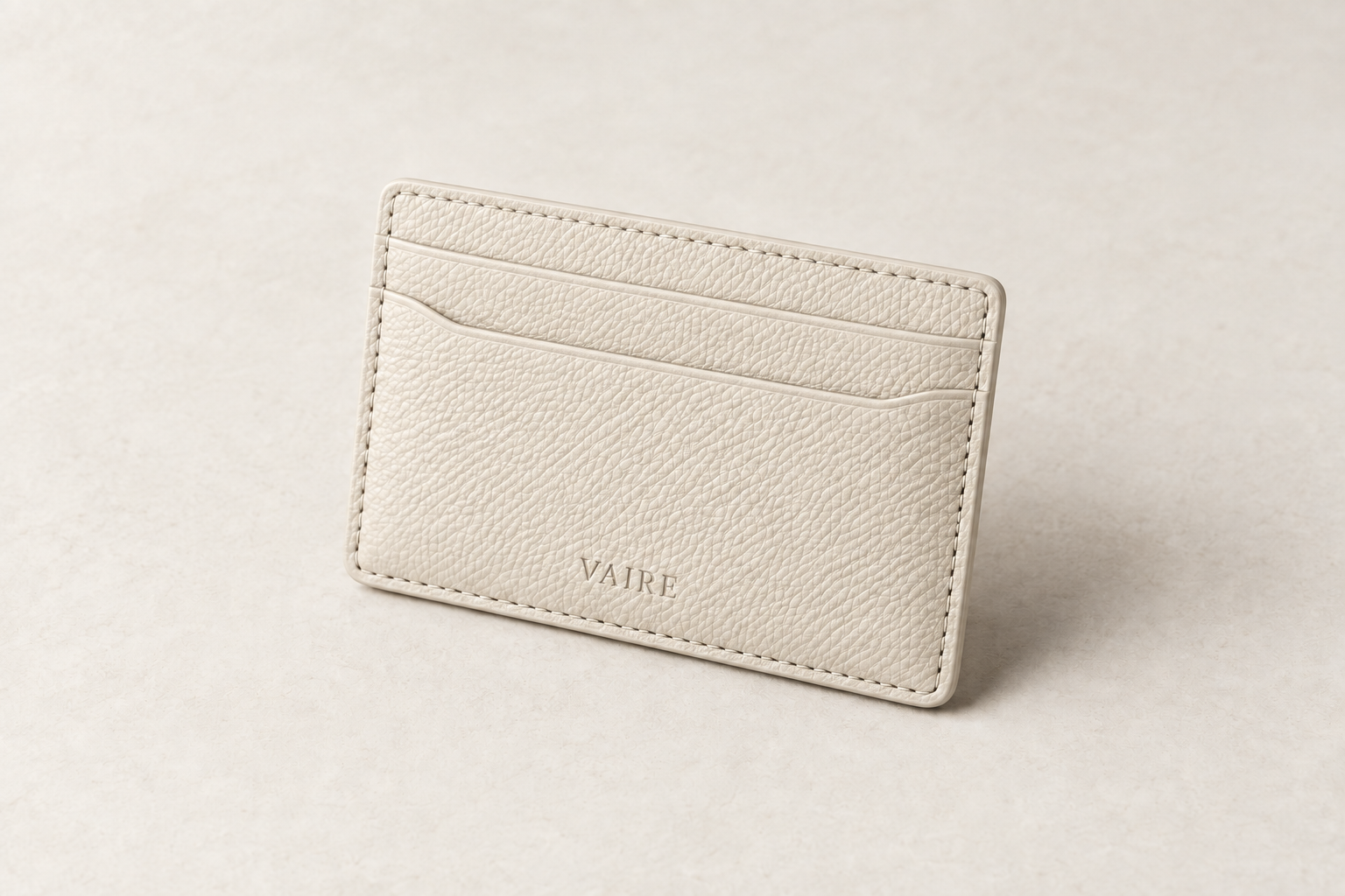 The Card Sleeve concept in ivory